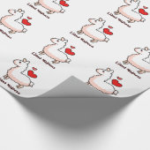 Llama Madness Cadeaupapier (Hoek)