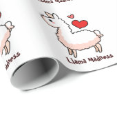 Llama Madness Cadeaupapier (Rol Hoek)