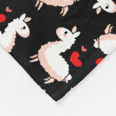 Llama Madness Fleece Deken (Hoek)