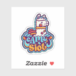 Llama Magic Ontdek onze unieke Sticker Design