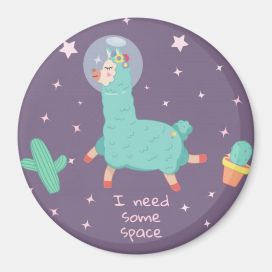 Llama Magnet Magneet (Voorkant)