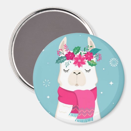 Llama Magnet Magneet (Voorkant / Achterkant)