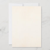 Llama Mama  Beige Baby shower Uitnodiging (Achterkant)