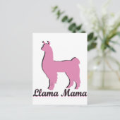 Llama Mama Briefkaart (Staand voorkant)
