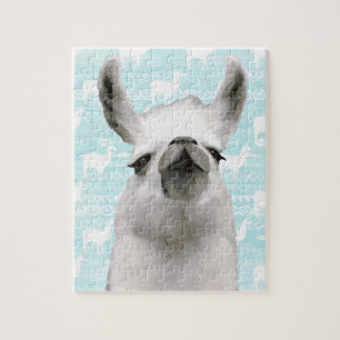 Llama Mama Dream Clouds Aztec Geometric Abstract Legpuzzel