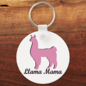 Llama Mama Sleutelhanger (Voorkant)