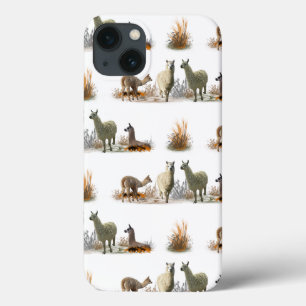 Llama Meadow iPad Mini Hoes (kies kleur)