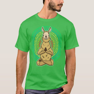Llama Mediteer Yoga Zen T-shirt