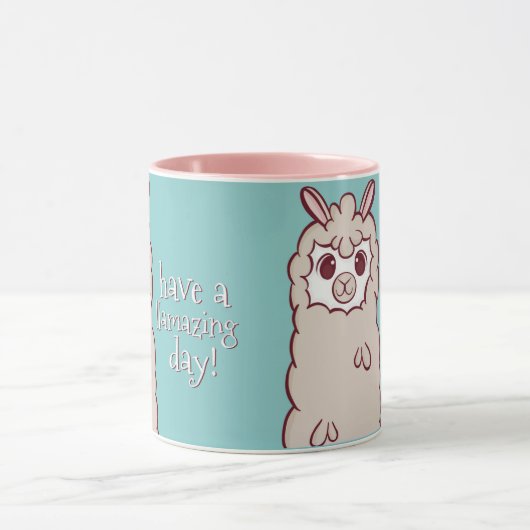 Llama mug (Centre)
