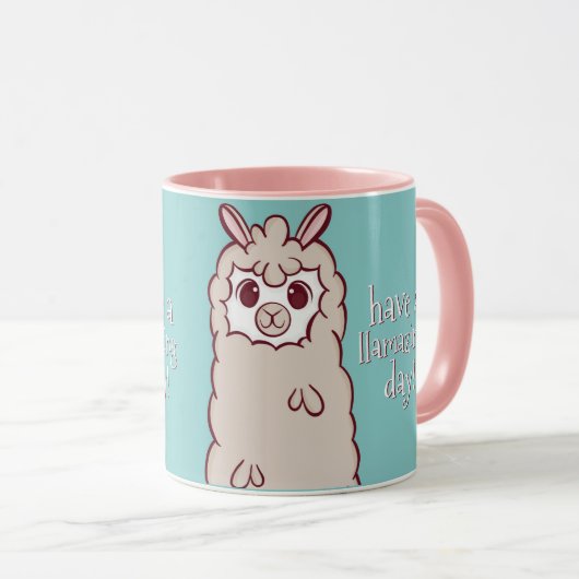 Llama mug (Devant droit)
