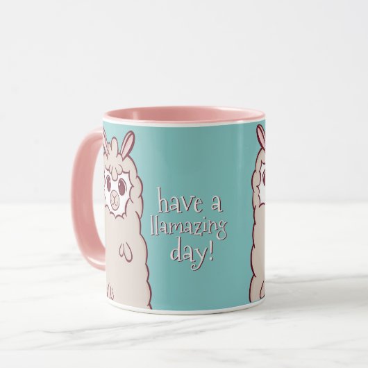 Llama mug (Devant gauche)