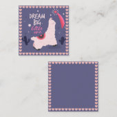 Llama Notitiekaartje (Voorkant / Achterkant)