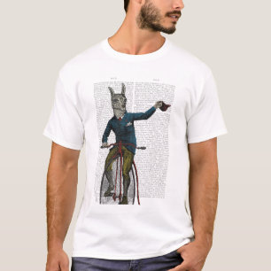 Llama op Bike T-shirt