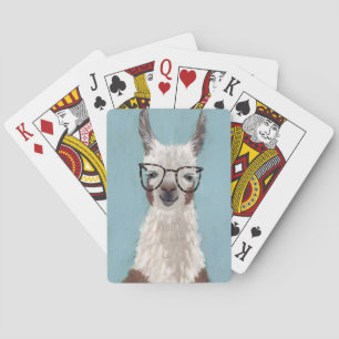 Llama - Overmaatse bril Pokerkaarten