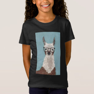 Llama - Overmaatse bril T-shirt