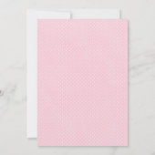 Llama Pajama Party Birthday Invitation Kaart (Achterkant)