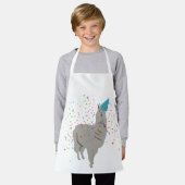 Llama-partij - Dieren met partij Schort (Gedragen)