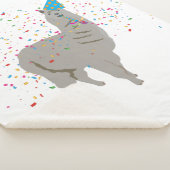 Llama-partij - Dieren met partij Sherpa Deken (3/4)