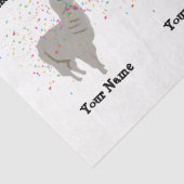 Llama-partout - Dier met een partijgenaam Tissuepapier (Detail)