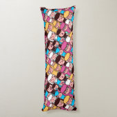Llama Pattern Body Pillow Lichaamskussen (Achterkant (Verticaal))