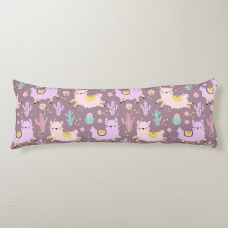 Llama Pattern Lichaamskussen