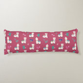 Llama Pattern Lichaamskussen (Achterkant)