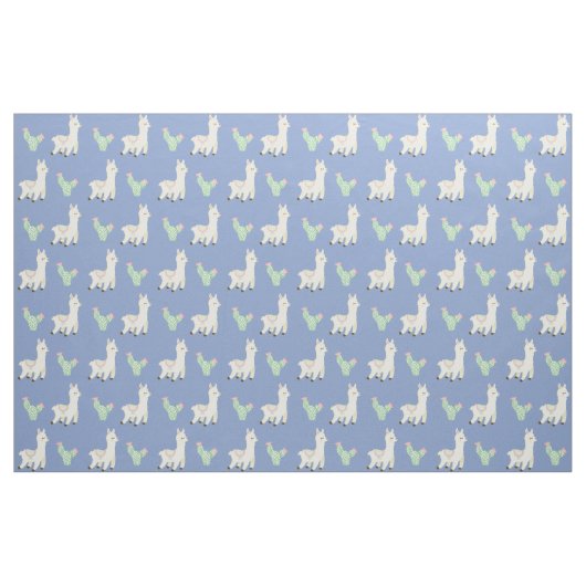 Llama Pattern Stof (Fat Quarter)