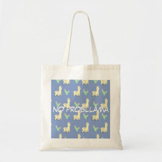 Llama Pattern Tote Bag