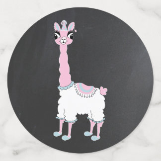 Llama Pink Pajama Girl Birthday Party Sleepover Confetti