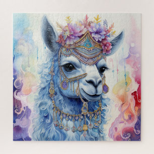 Llama Portrait Jigsaw Puzzle