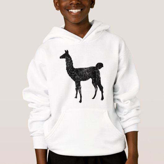 Llama Pullover Sweatshirt Kinder en Toddler Sweate (Voorkant)