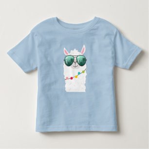 Llama Rama fête d'anniversaire T-shirt fille Alpac