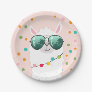 Llama Rama Paper Bord Mexican Fiesta Party Alpaca