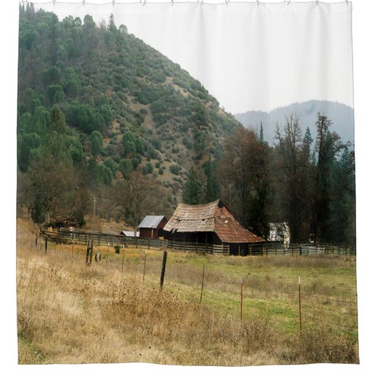 Llama Ranch..... Douchegordijn (Voorkant)
