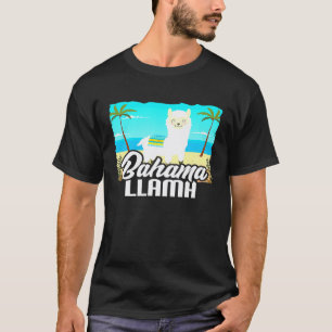 LLama Reis Vakantie Bahama Llama Llama T-shirt