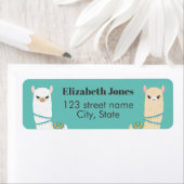 Llama Return Address Label (Insitu)