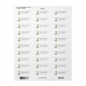 Llama Return Address Label (Full Sheet)