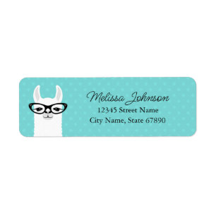 Llama Return Address Labels