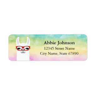 Llama Return Address Labels