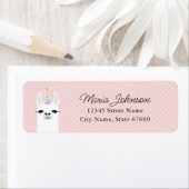 Llama Return Address Labels (Insitu)