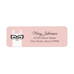 Llama Return Address Labels