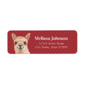 Llama Return Address Labels (Voorkant)