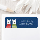 Llama Return Address Labels (Insitu)