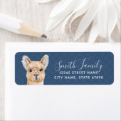 Llama Return Address Labels (Insitu)