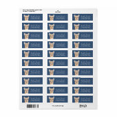 Llama Return Address Labels (Full Sheet)