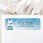 Llama Return Address Labels (Insitu)