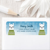 Llama Return Address Labels (Insitu)