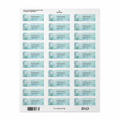 Llama Return Address Labels (Full Sheet)