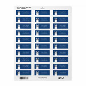 Llama Return Address Labels (Full Sheet)