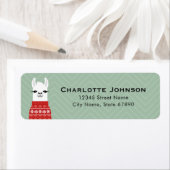 Llama Return Address Labels (Insitu)